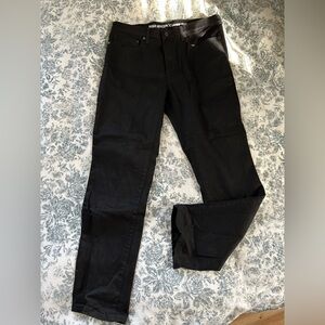 Lands' End Black Denim Jeans